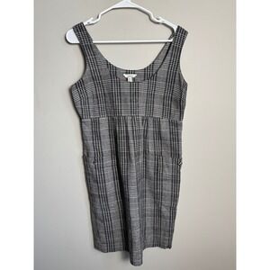 Jacob Connexion Vintage Y2K Plaid Sleeveless Dress‎ 5/6 Dark Academia Pocekts